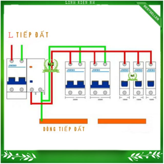 Aptomat chống giật 1Pha DZ47-63