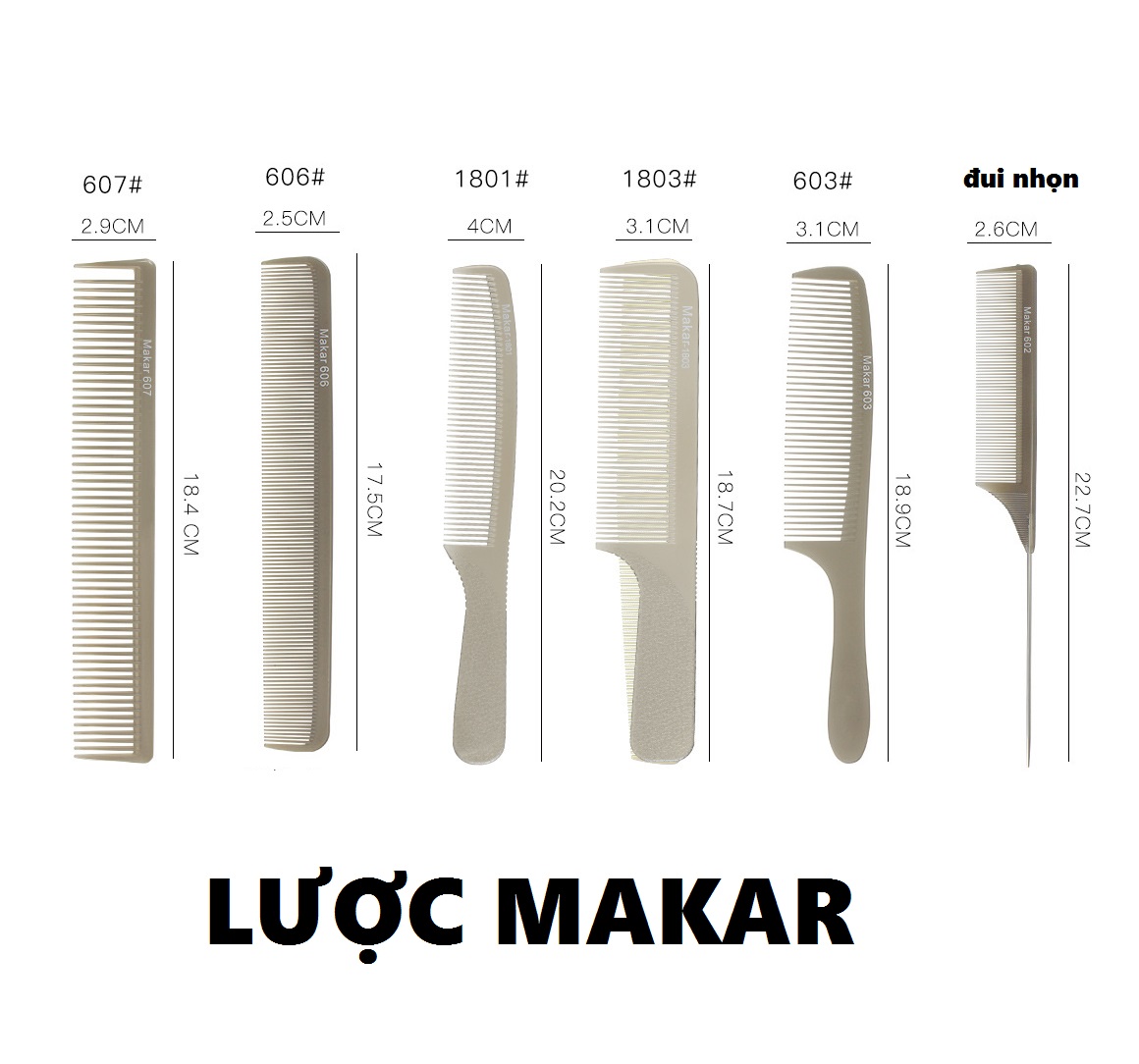 Lược Cắt Tóc Makar