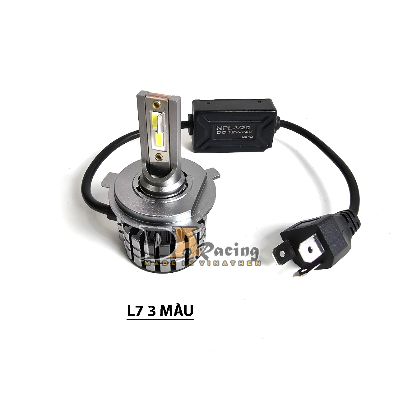 BÓNG ĐỀN LED L7 ĐỔI 3 CHẾ ĐỘ ÁNH SÁNG