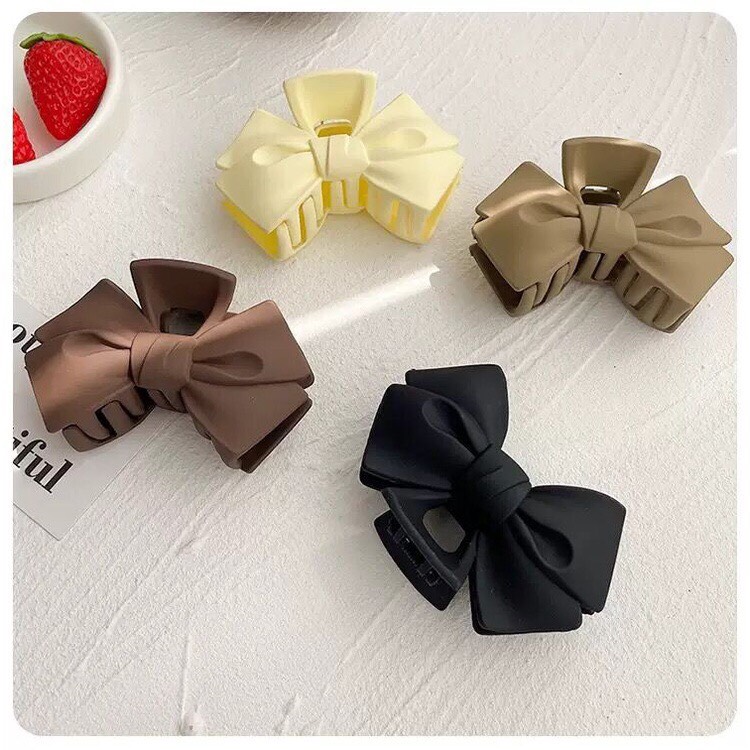 Kẹp Tóc Càng Cua Hình Nơ Dễ Thương