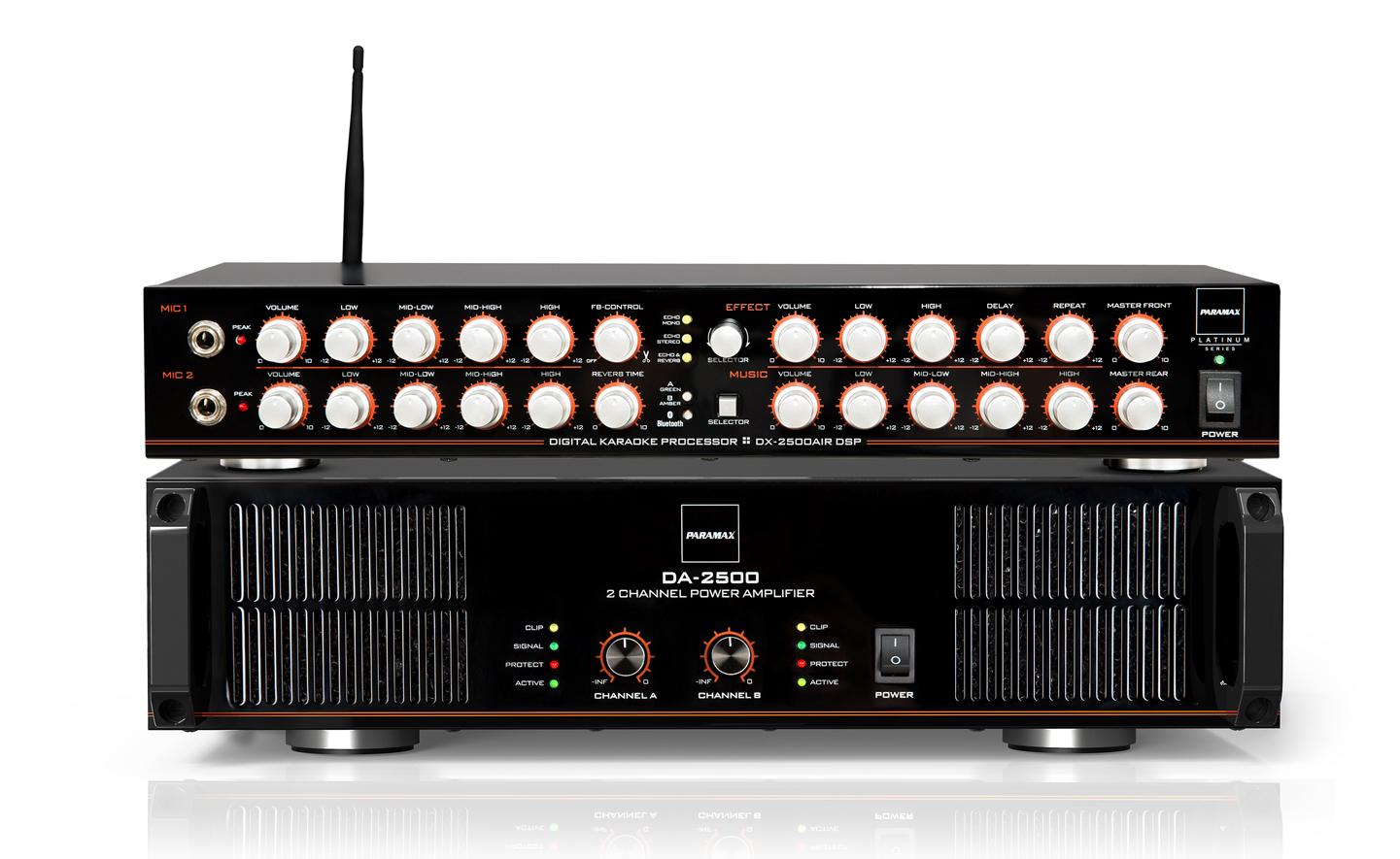 [HCM][Trả góp 0%]Combo Vang Cơ Paramax DX-2500 AIR + Cục Đẩy Paramax DA-2500