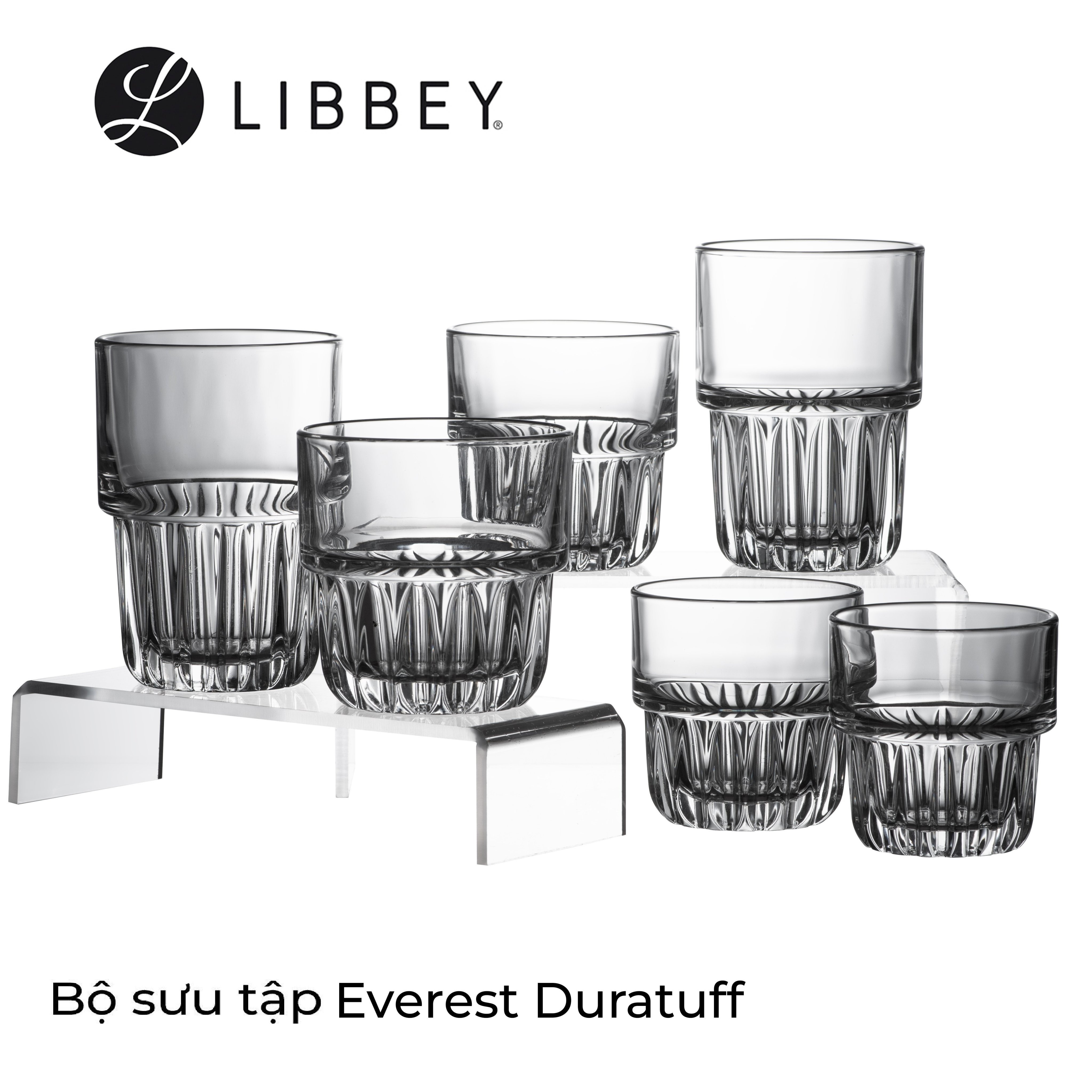 Ly Libbey LinQ thủy tinh cường lực cà phê