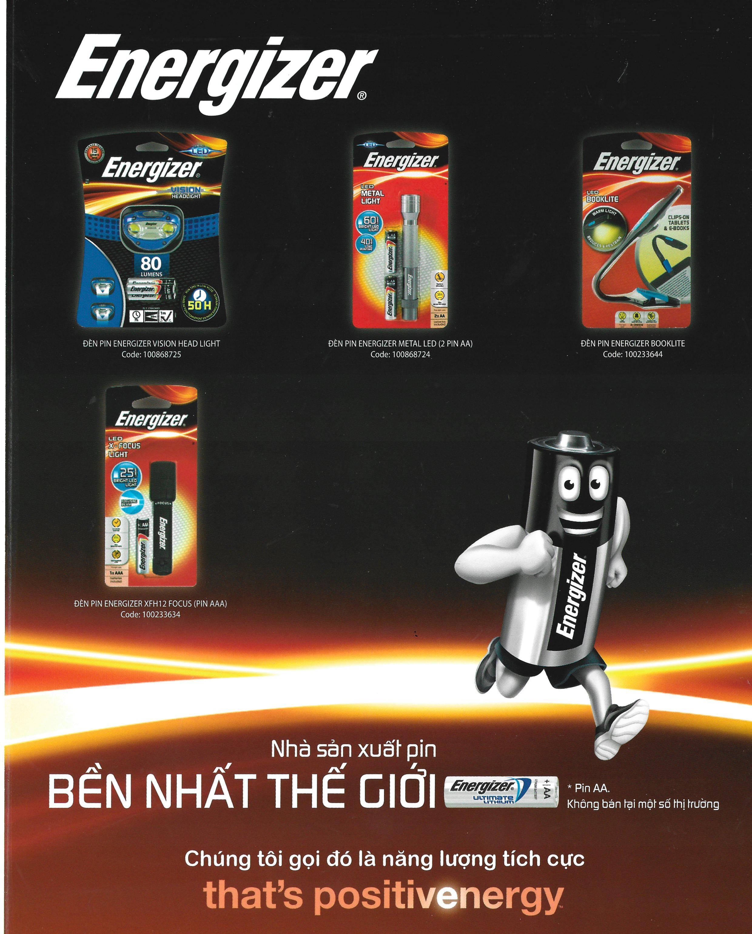 Đèn đọc sách Energizer Booklite