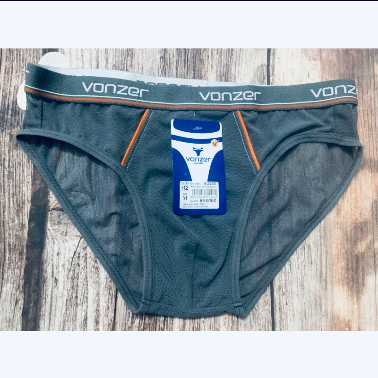 Vonzer 250 Men's Underwear (Mesh Elastic)