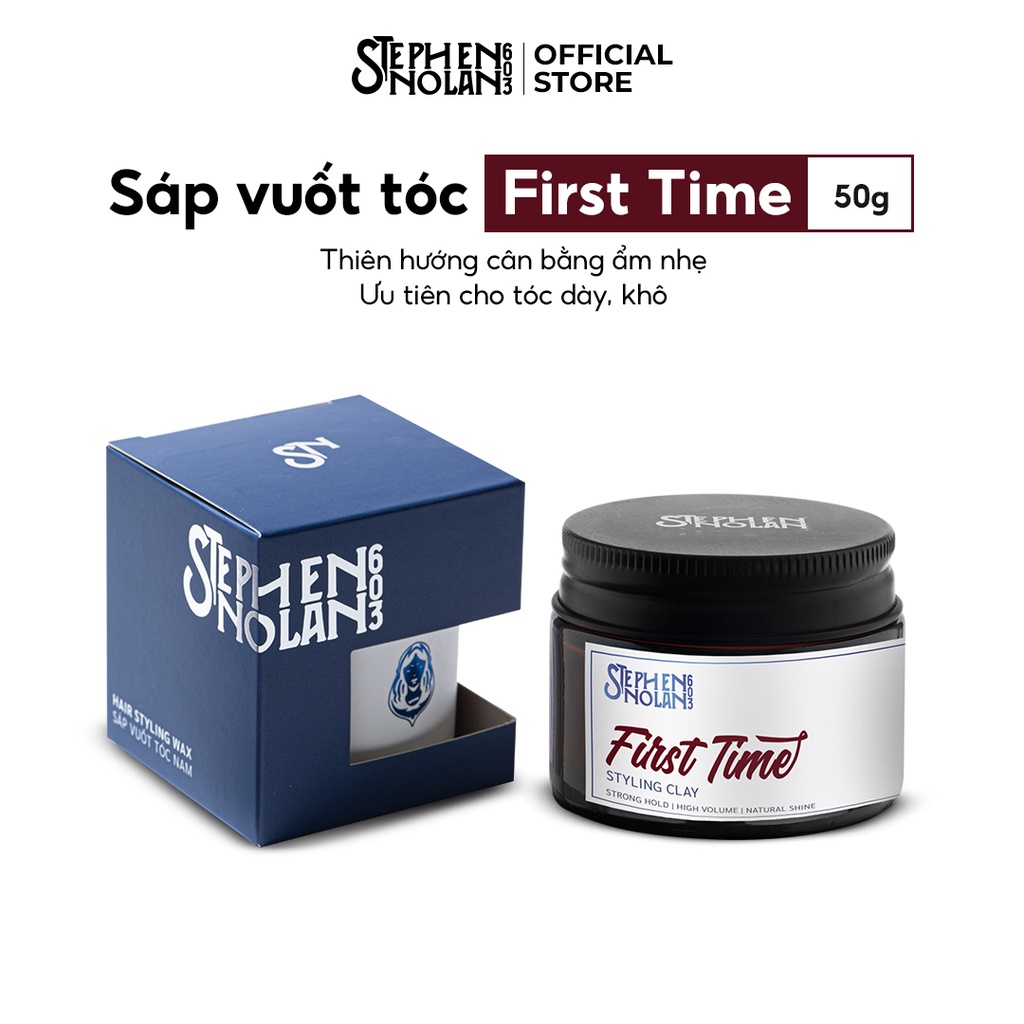 Sáp vuốt tóc First Time Stephen Nolan 603 - Phiên bản 2023