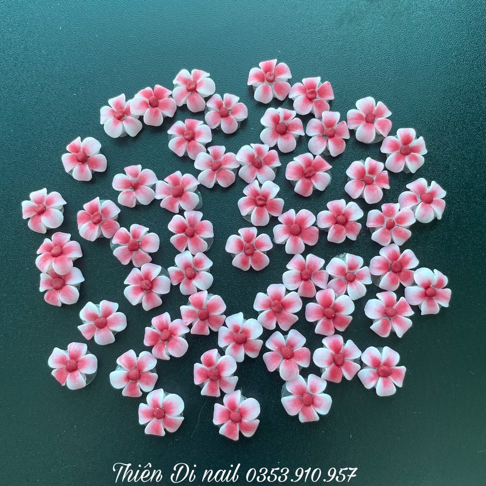 Hoa bột nail - hoa sứ đính móng tay MOON NAIL