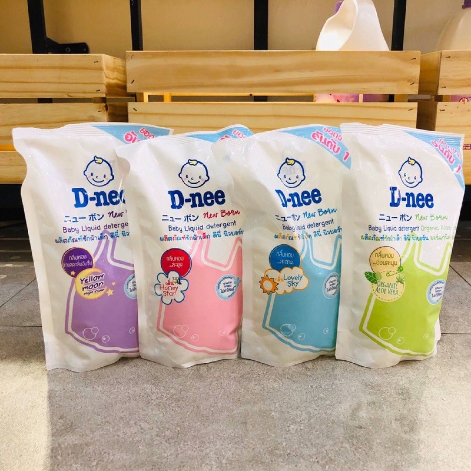 TỔNG KHO HÀ NỘI NƯỚC GIẶT XẢ DNEE TÚI 600ML AN TOÀN CHO BÉ HÀNG THÁI LAN