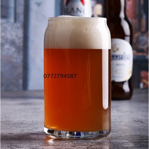 Ly thủy tinh glass can 370ml | thủy tinh cao cấp , ly thủy tinh - ly juice nks.gl88