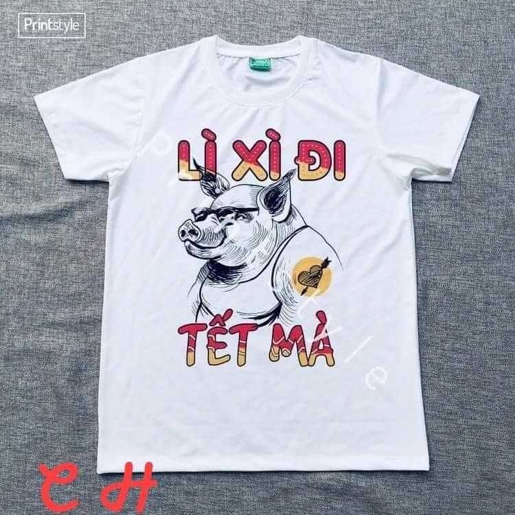 Áo thun cộc tay lì xì tết CHU2912