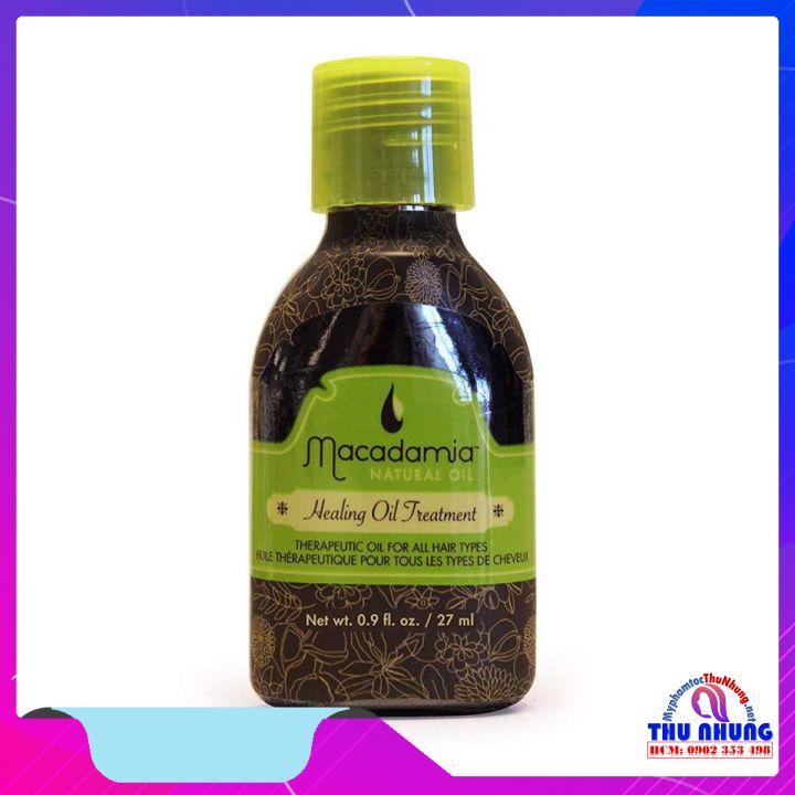 [Tặng mũ trùm]TINH DẦU MACADAMIA HEALING OIL TREATMENT DƯỠNG TÓC