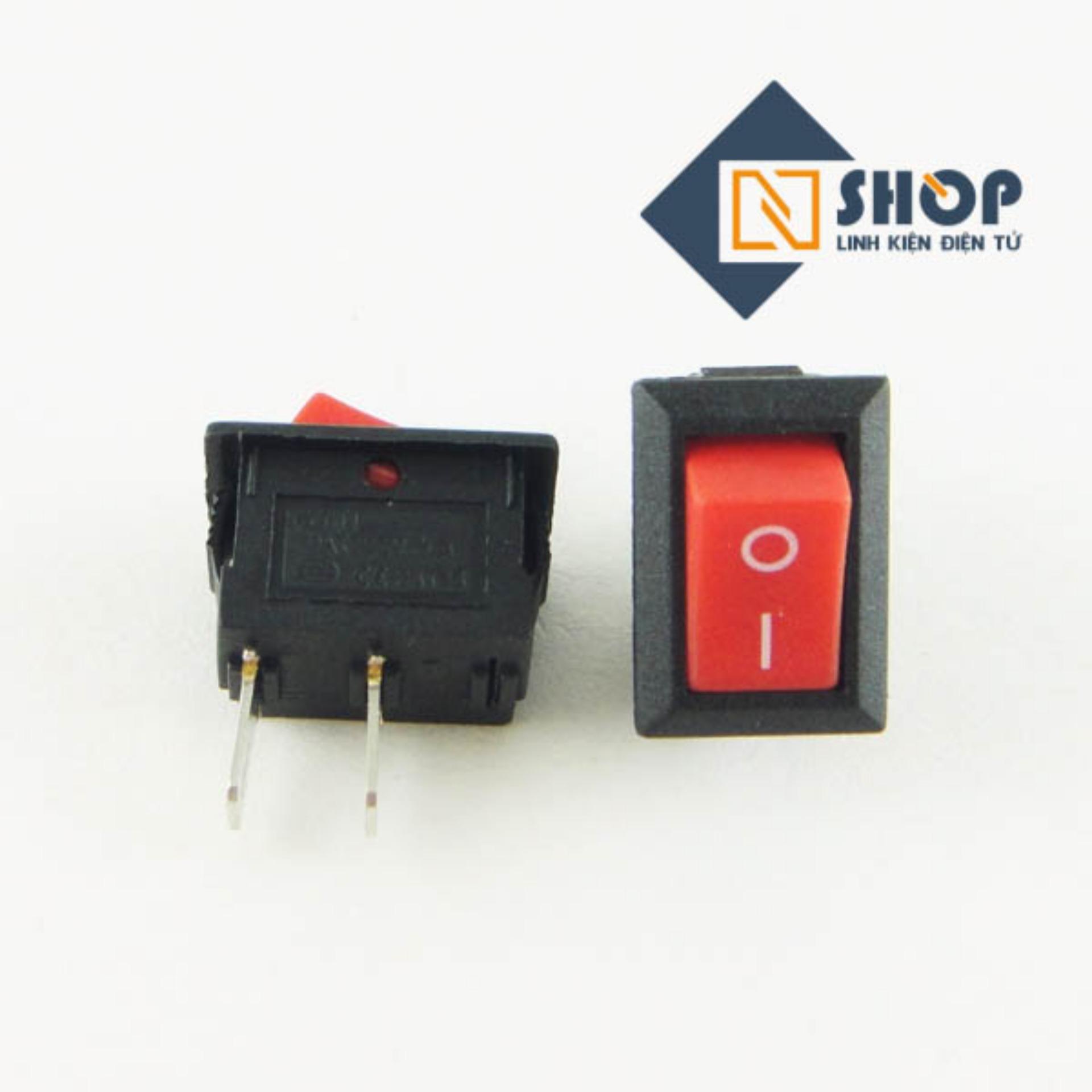 Bộ 4 Công tắc 15x20 mm (đỏ)