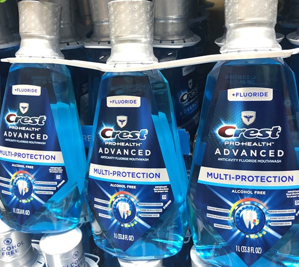 Nước súc miệng Crest Pro-Health Advanced Mouthwash Multi Protection (1L)