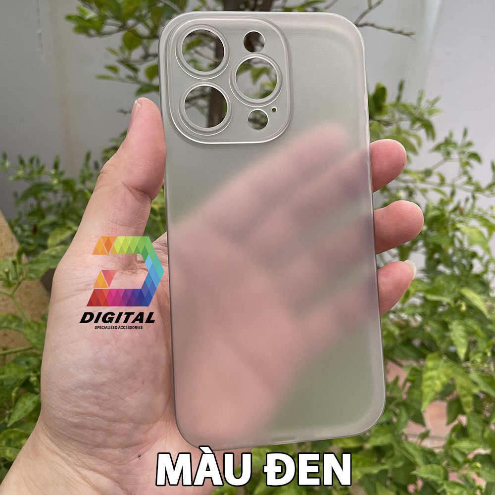 Combo 2 Ốp Lưng Trong Nhám Unibody Cho iPhone 14 Pro Siêu Mỏng