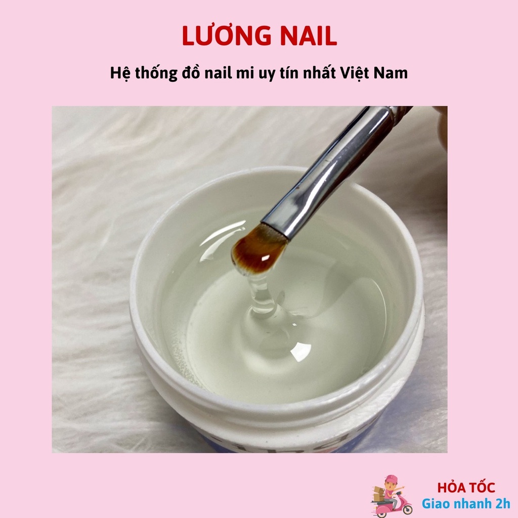 Gel đắp móng Ibd (LOẠI THƯỜNG NÓNG NHẸ) màu trong 56g