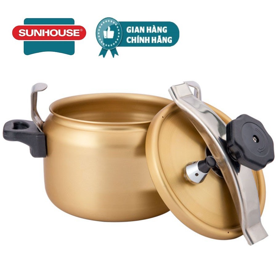 Nồi Áp Suất Anod Sunhouse Sha8354 3,5L