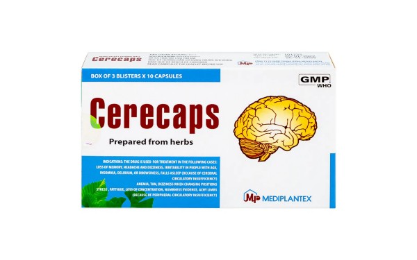 Hoạt huyết dưỡng não cerecaps