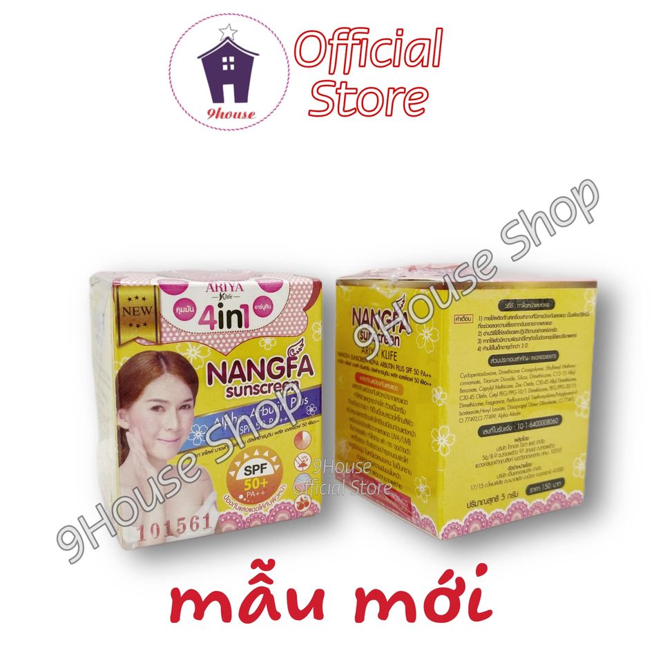 01 hủ kem nangfa 4in1 thái lan 5gram