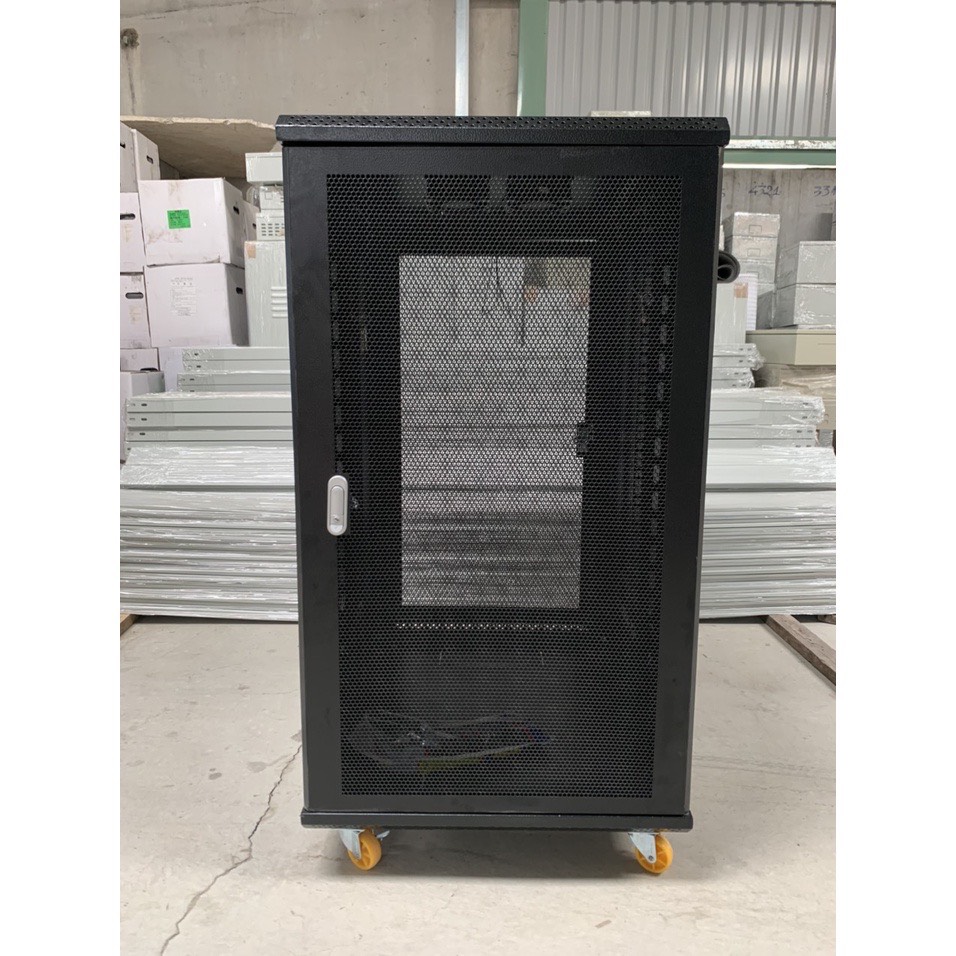 Tủ Rack 15U D800 Lắp đặt cho hệ thống Mạng & camera giám sát