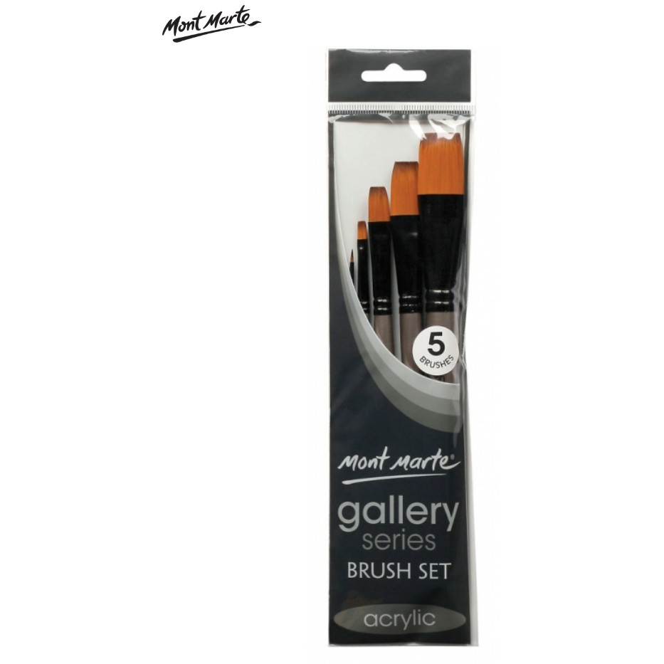 Bộ Cọ Vẽ Mont Marte Gallery Series - BMHS0016 (Acrylic )