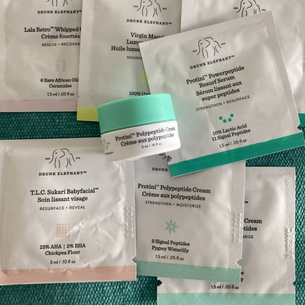 SAMPLE GÓI 1.5ML - Kem Dưỡng Ẩm Drunk Elephant Protini Polypeptide Moisturizer Mini 5ml