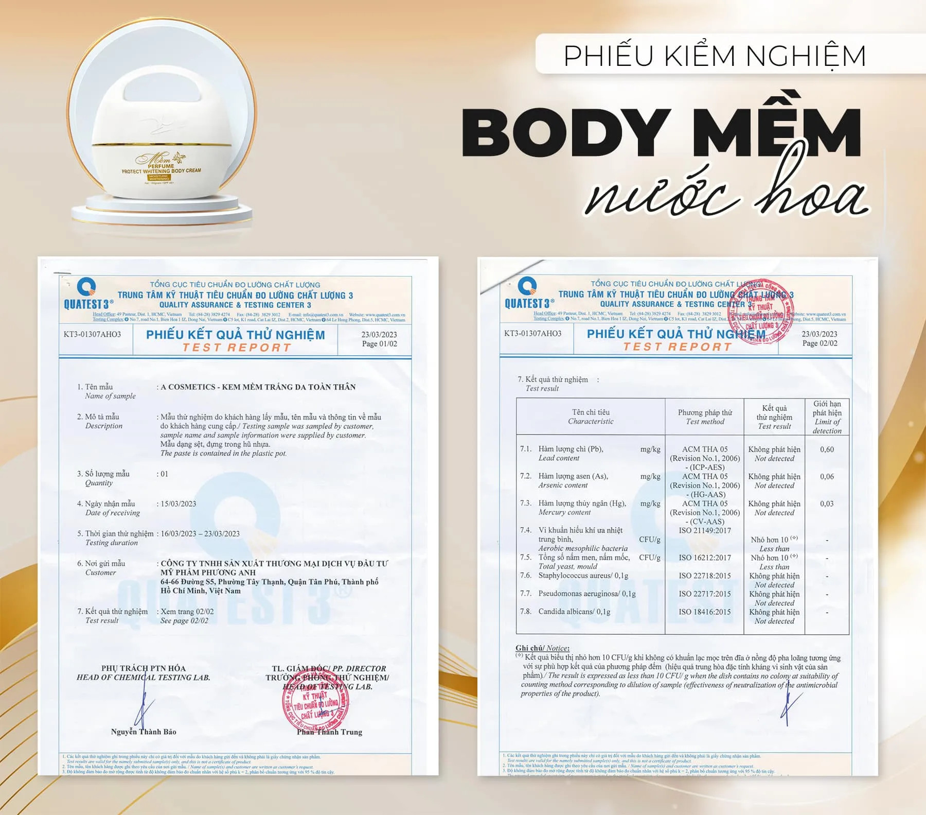 (Mẫu Mới 2023)Kem Body Mềm Body A Nước Hoa Comestic (Mẫu Mới)