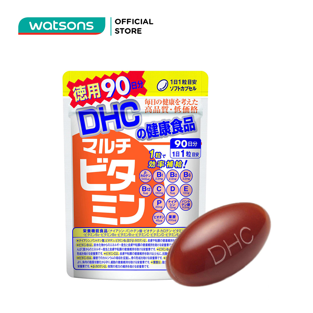 Thực Phẩm Bảo Vệ Sức Khỏe DHC Bổ Sung Vitamin Tổng Hợp Hard Capsule Viên