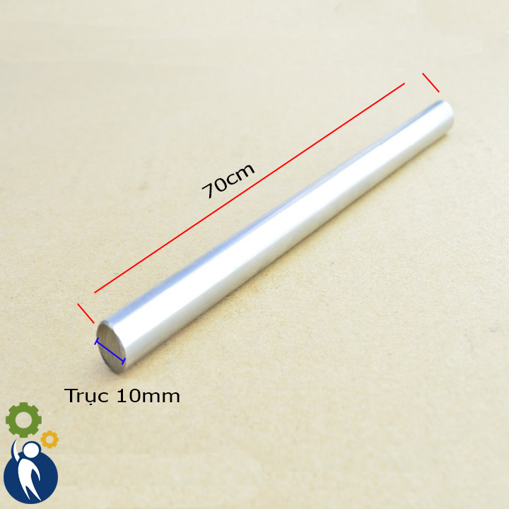 Thanh Trục đường kính 10mm chiều dài 70cm
