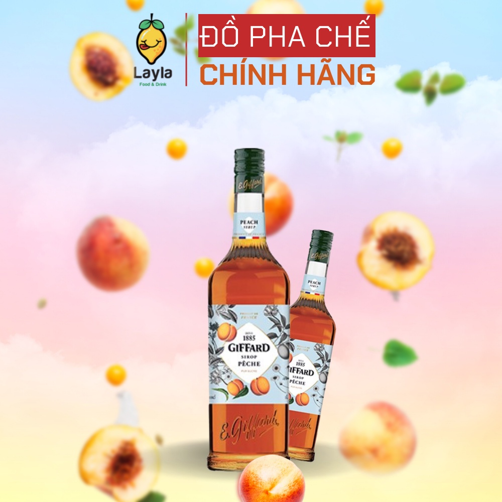 Siro Đào Giffard Peach 1L