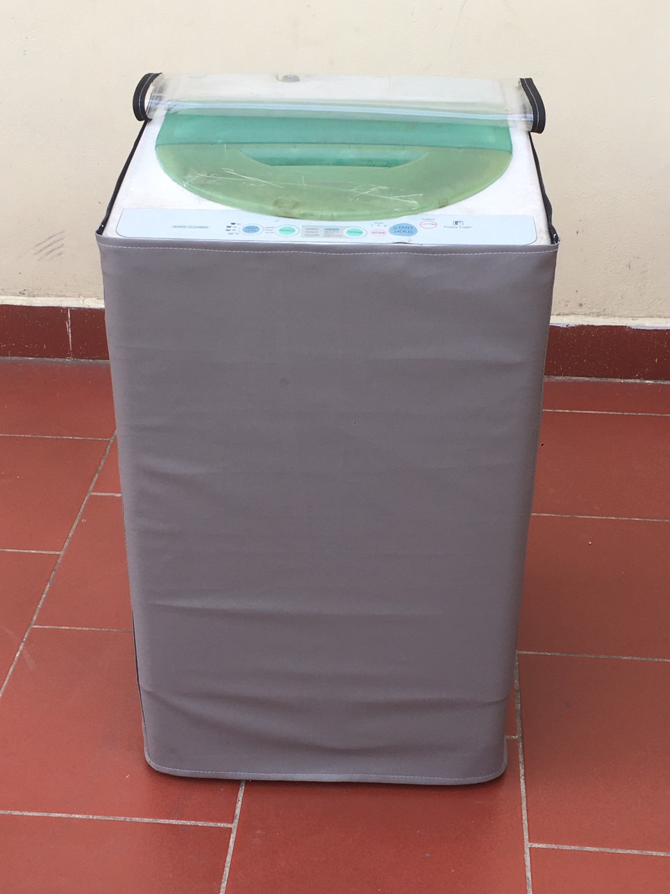 Vỏ bọc máy giặt cửa trên, cửa đứng