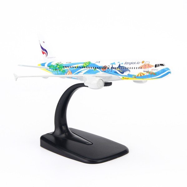 Mô hình máy bay Bangkok Airways Airbus A320 16cm Everfly