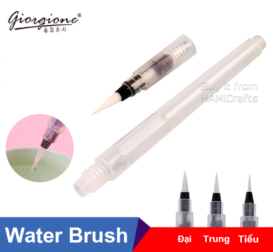 Cọ nước ( Waterbrush ) thân dài Giorgione