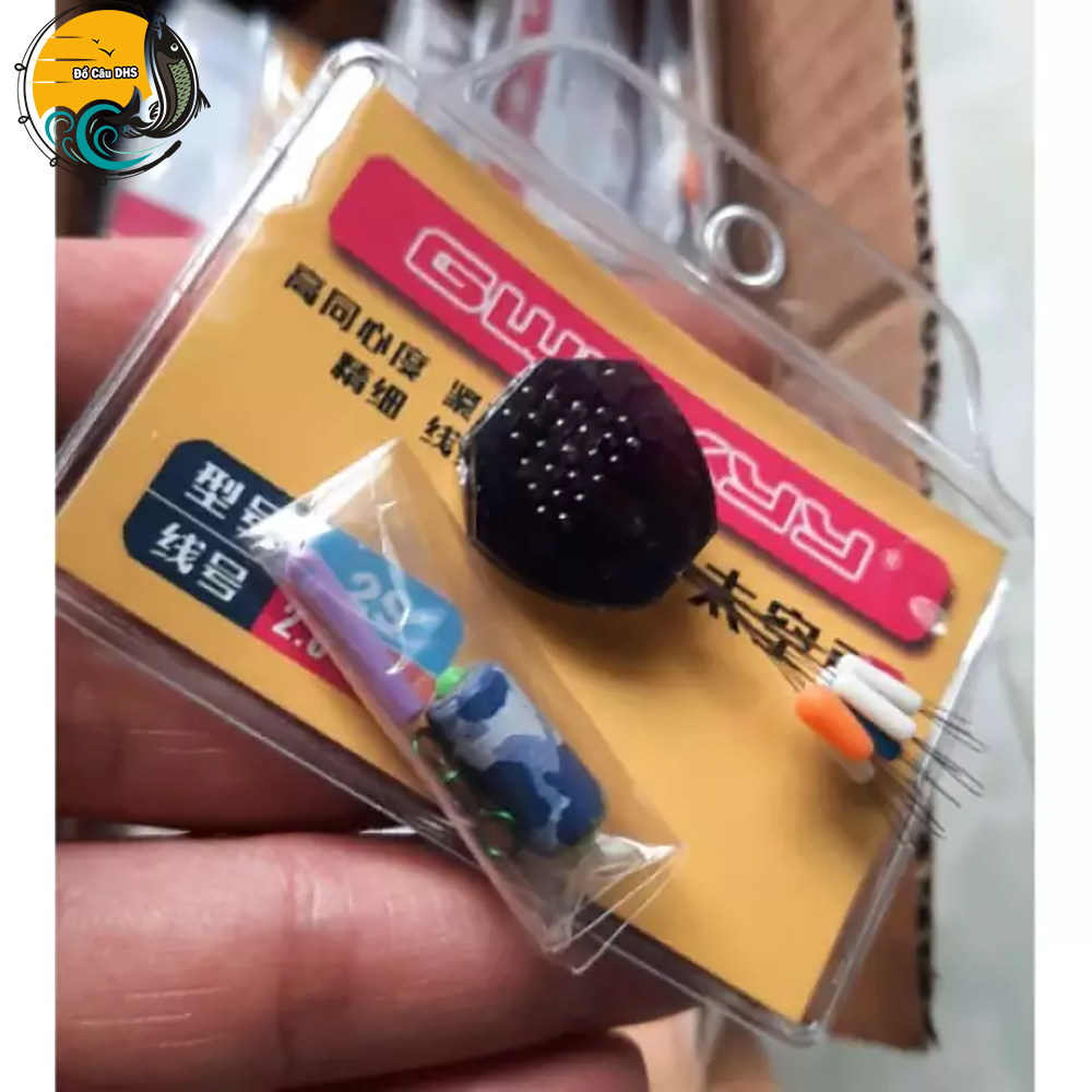 Gói Phụ Kiện Câu Đài Silicon Cao Cấp hạt chặn chì lá khóa link phụ kiện câu cá - Đồ Câu ĐỒ CÂU 24H
