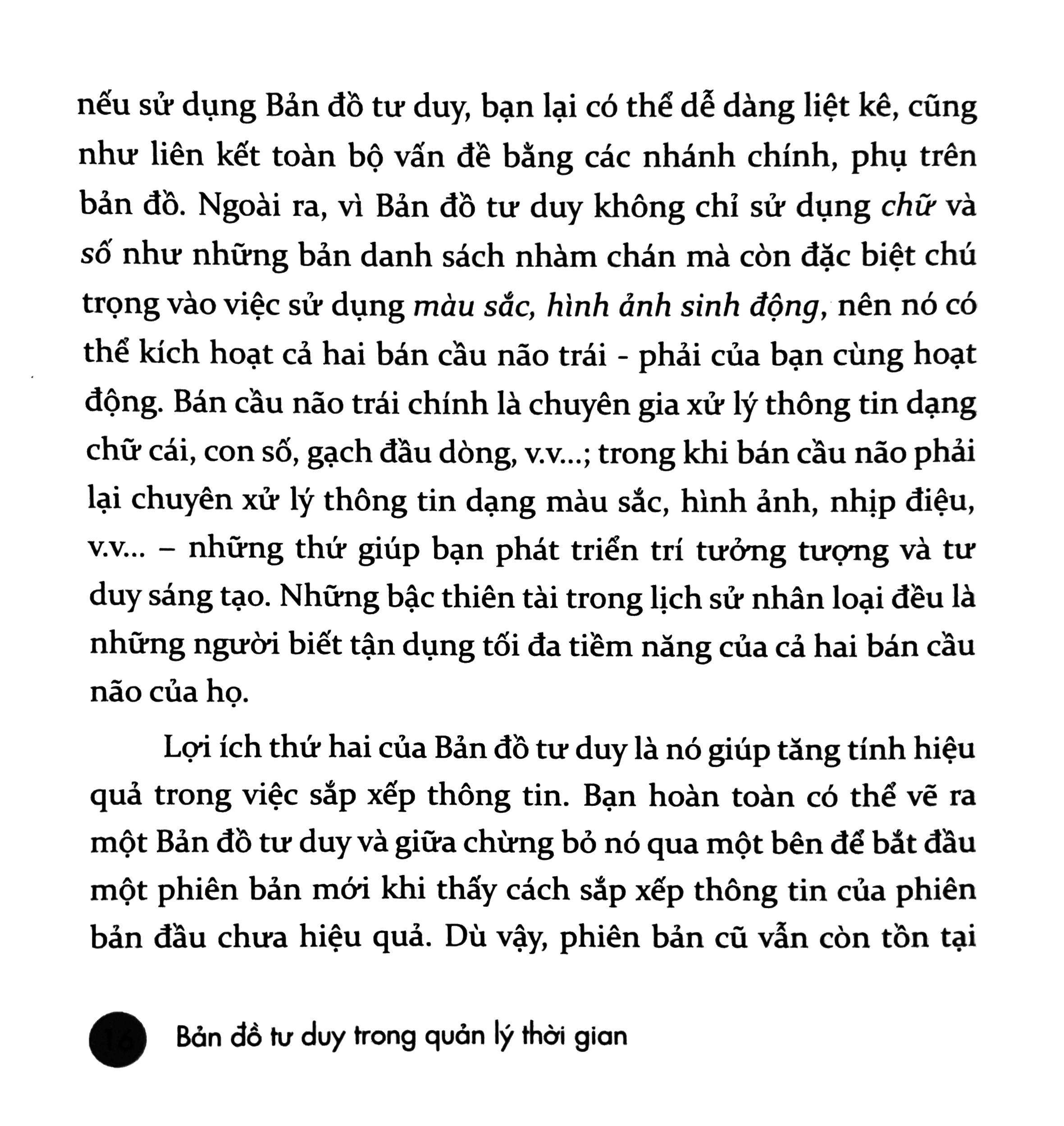 Fahasa - Bản Đồ Tư Duy Trong Quản Lý Thời Gian (Tái Bản)
