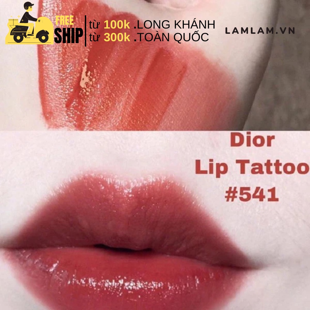 Son kem Dior Lip tattoo 541 mẫu 2022 Unbox