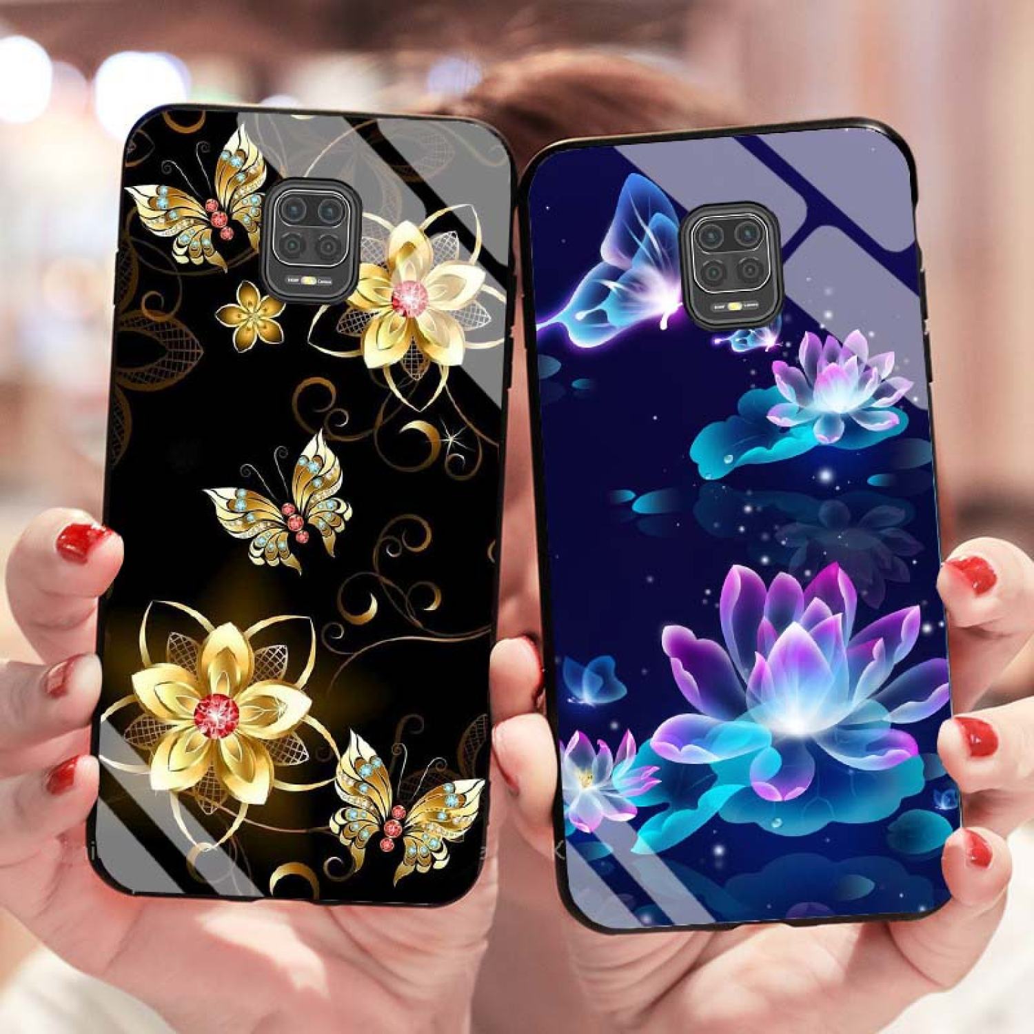 Ốp Xiaomi Redmi Note 9, Note 9s, Note 9 Pro Lưng Kính Cường Lực Mới ƞhất