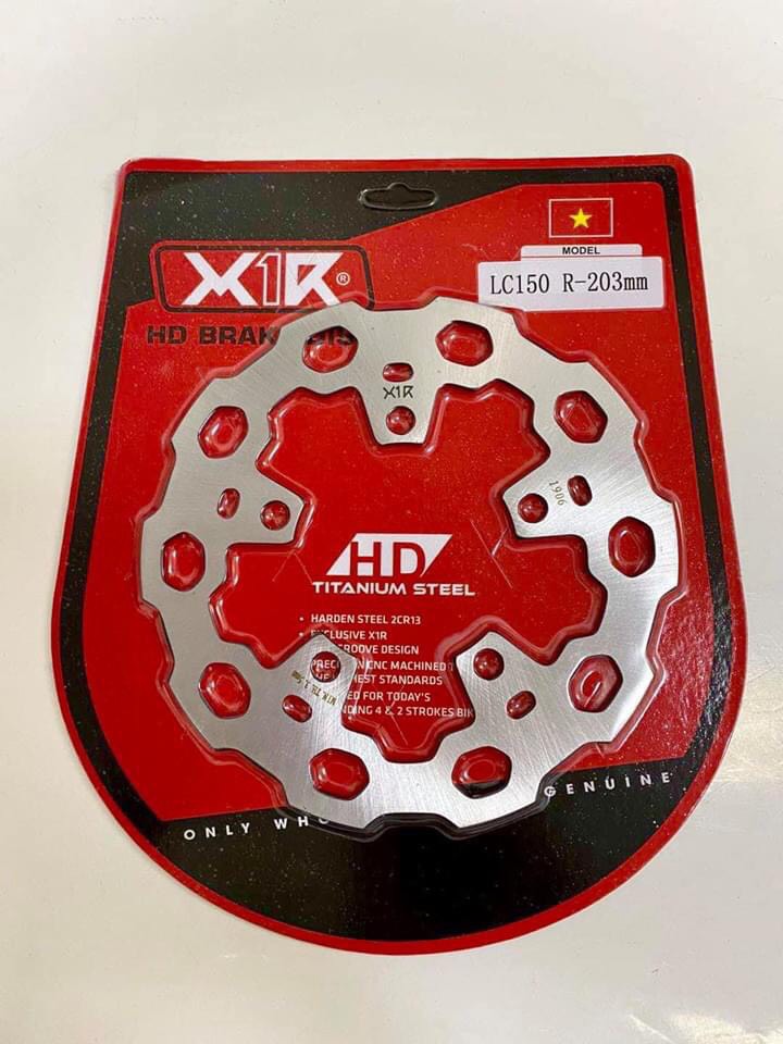 ĐĨA THẮNG (PHANH) A5 (MCQUEEN) SAU CHO EXCITER 150 (size 203mm)