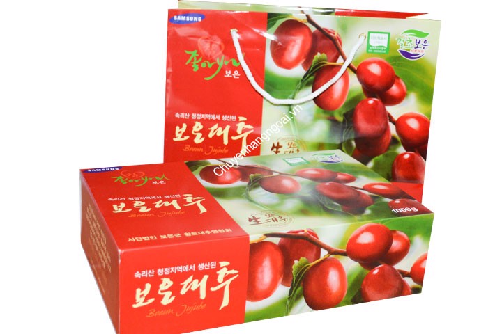 Táo đỏ khô Hàn Quốc