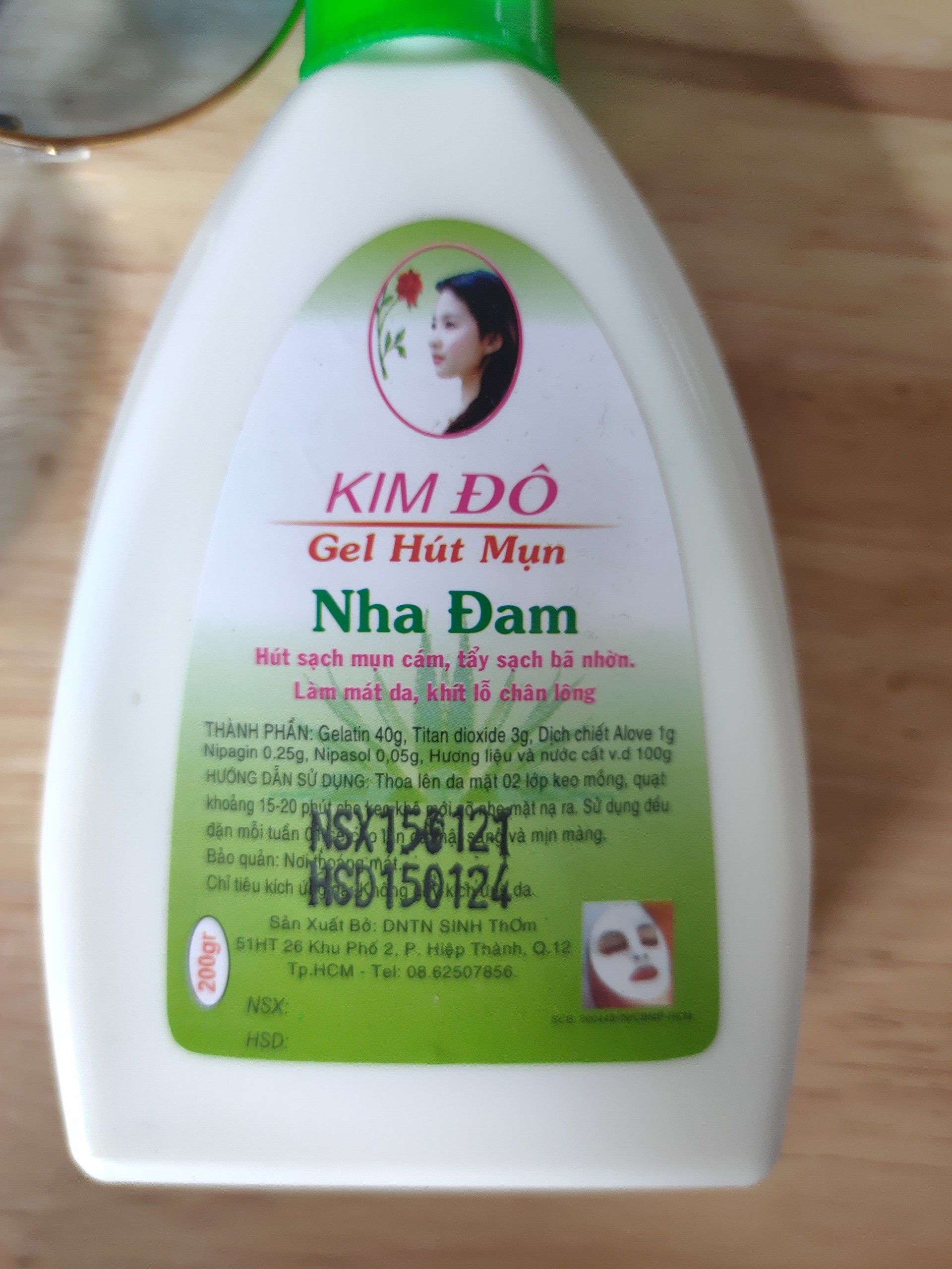 [HCM]Gel hút mụn NHA ĐAM