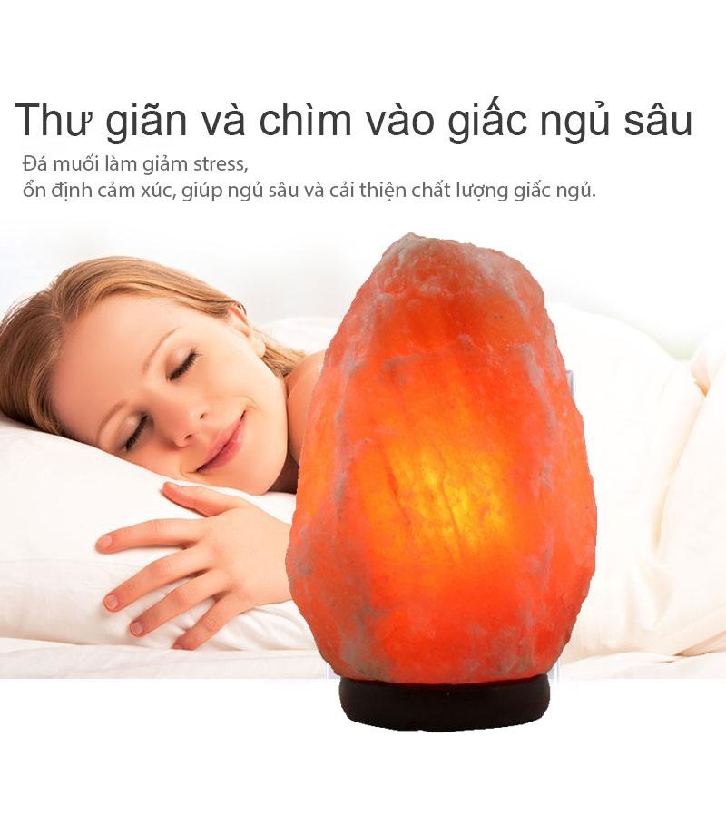 [HCM][ Quà Tặng ] Đèn Đá Muối Nhập Khẩu Pakistan Cao Cấp (3-4Kg) - trang tri nhà cửa văn phòng lọc không khi làm đèn ngủ