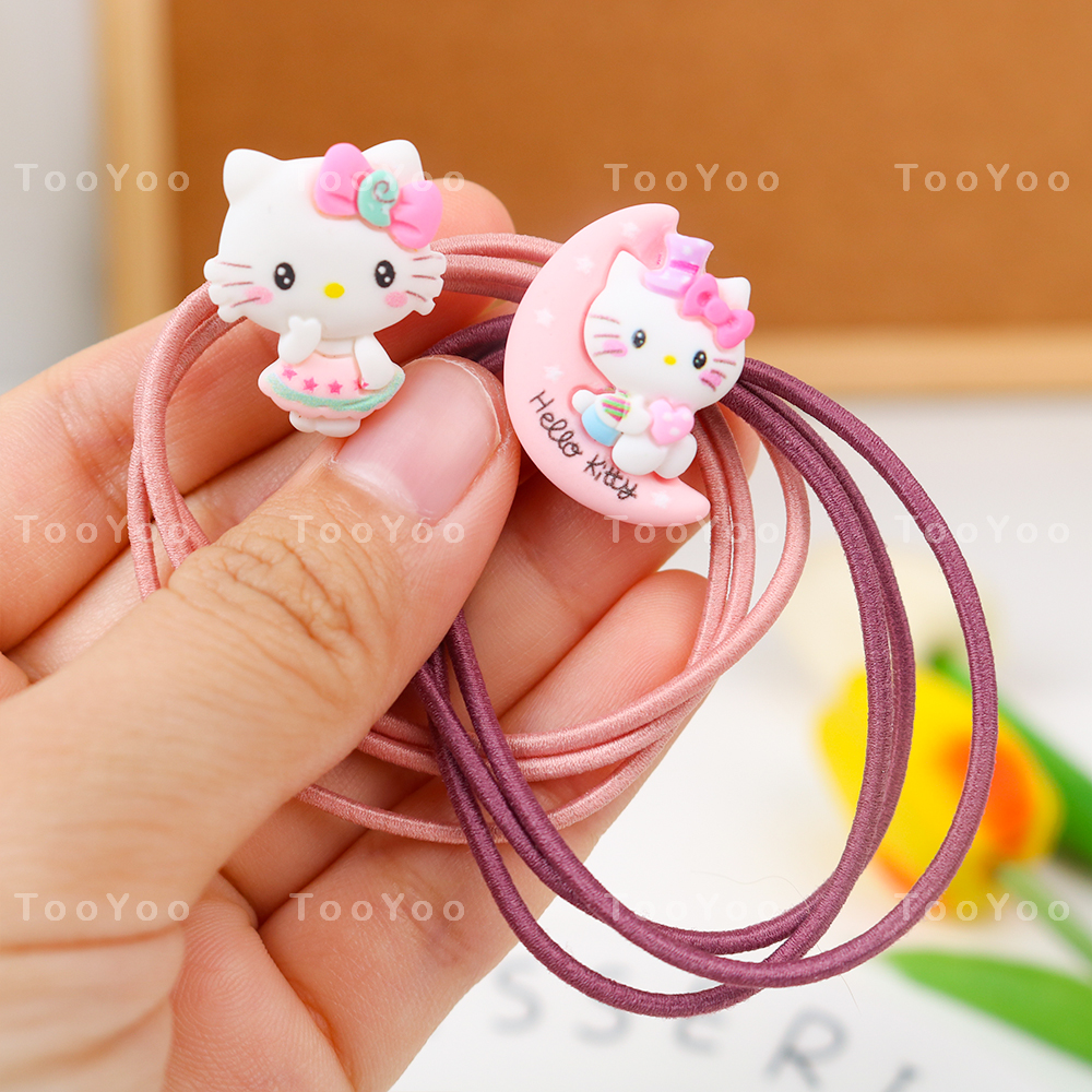 Dây chun cột tóc hình Hello Kitty dễ thương cute TooYoo BK00069
