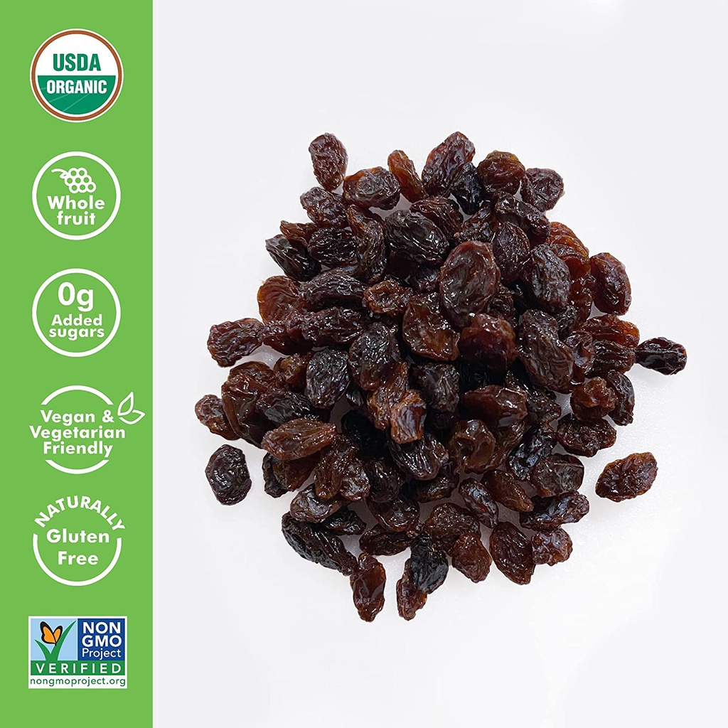 Nho Khô Hữu Cơ(California Sun-dried Organic Raisins) - SUN MAID - 0.90Kg