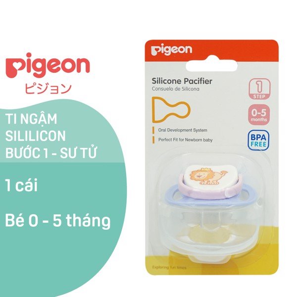 Ti Ngậm Silicone Pigeon cho trẻ sơ sinh