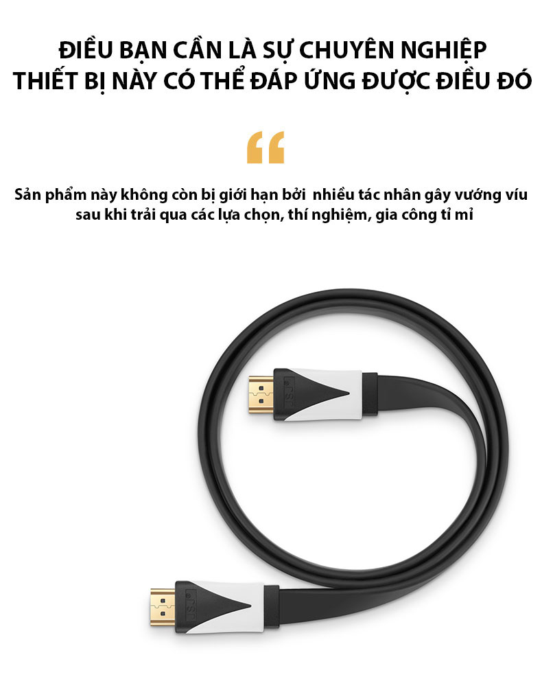 Cáp HDMI 2.0 JSJ JB-H600 dài 1.8m - 5m