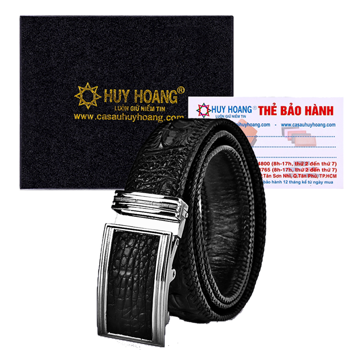 Black men's clothing 4p crocodile skin knitting belt black leather waistband