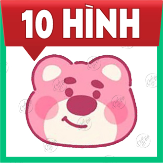 Cute strawberry bear shape 100 sticker combo baby toy laptop decoration Mobile