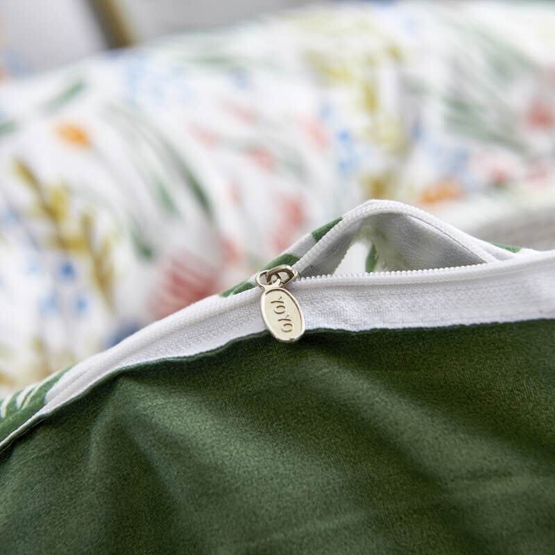 Trọn Bộ 4 Món Cotton Poly Nhập Mẫu VƯỜN HOA
