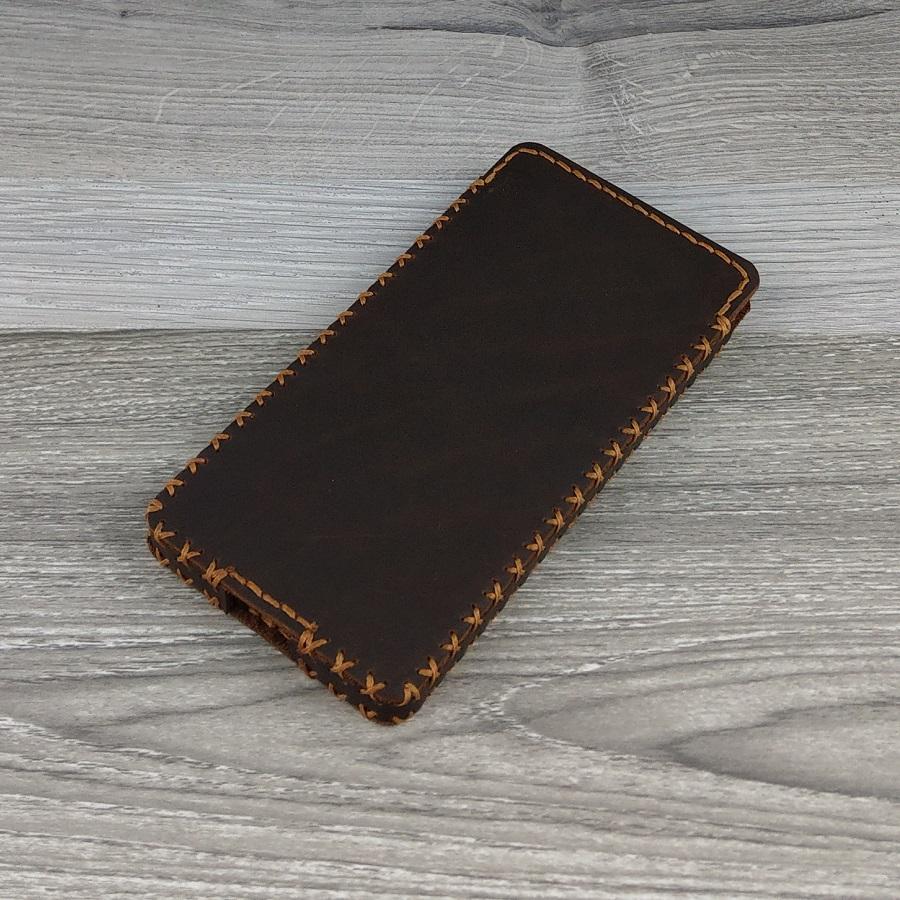 Bao Da Rút Dạng Hộp iphone 11 Da Bò Sáp