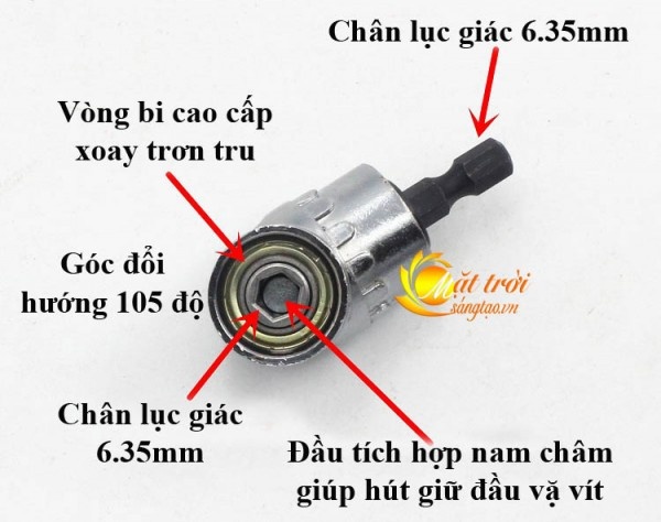 Đầu chuyển hướng tô vít V1