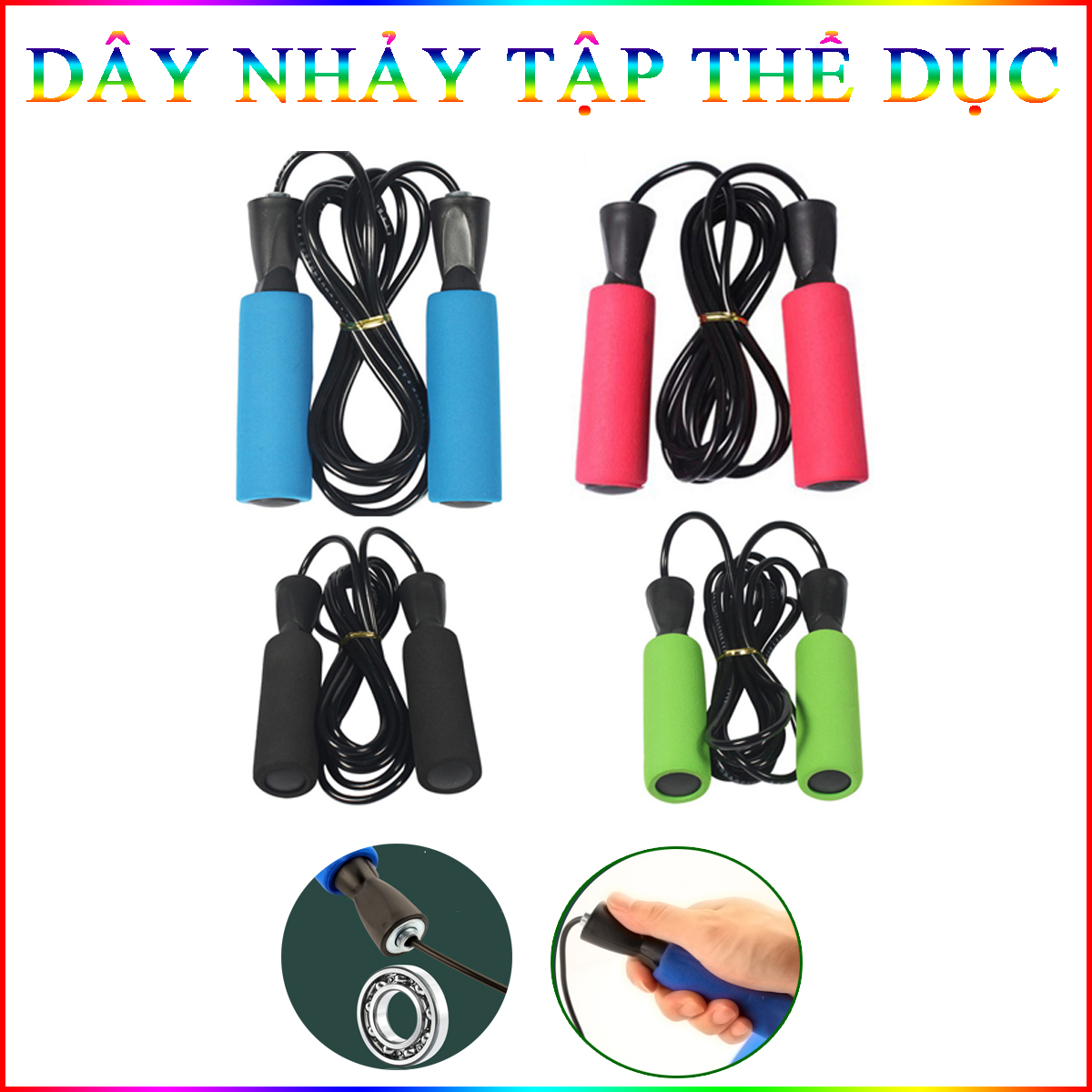 Dụng Cụ Nhảy Dây Tập Thể Dục