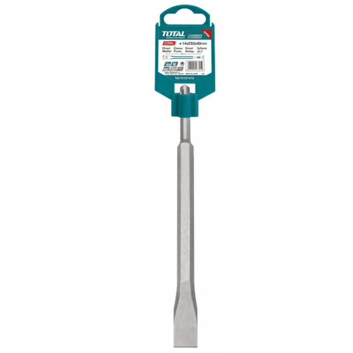 Mũi đục dẹp đuôi lục giác Total TAC1532301 (30x410mm)